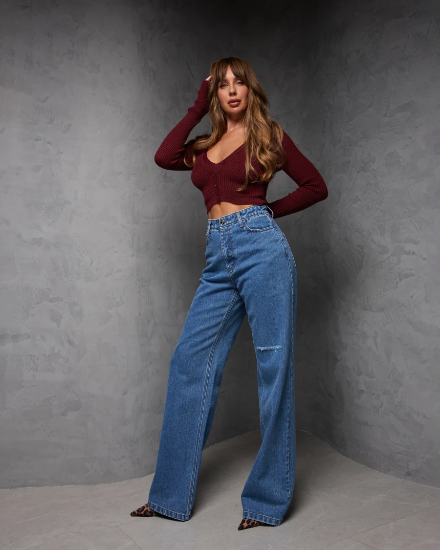 Кардиган кроп