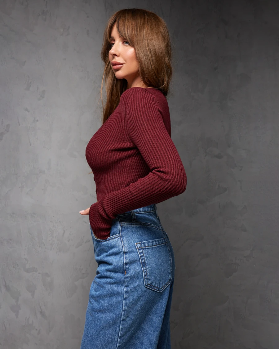 Кардиган кроп