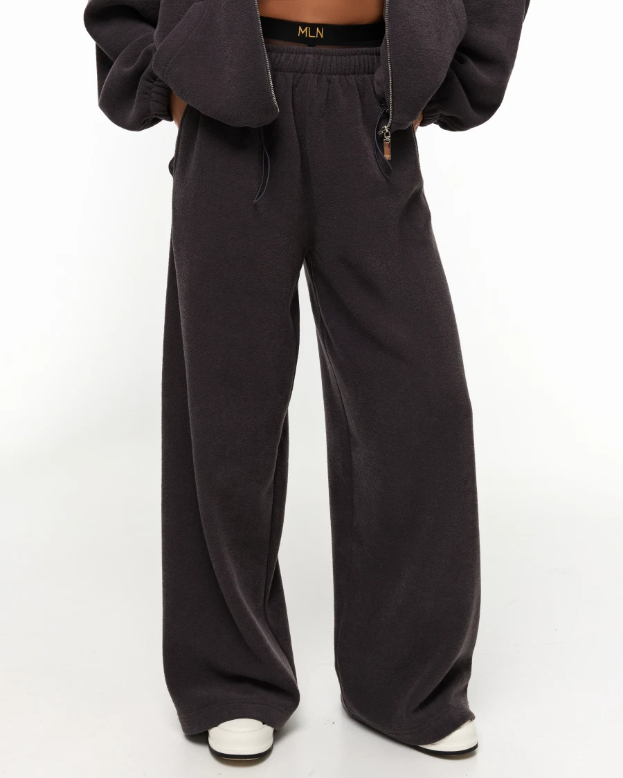 Брюки палаццо terry fleece 26/27